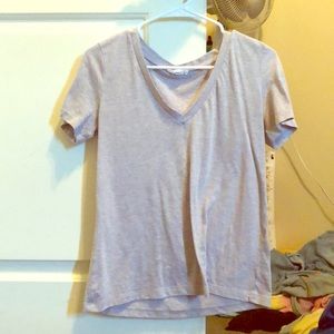 Used Pink V-neck T-shirt